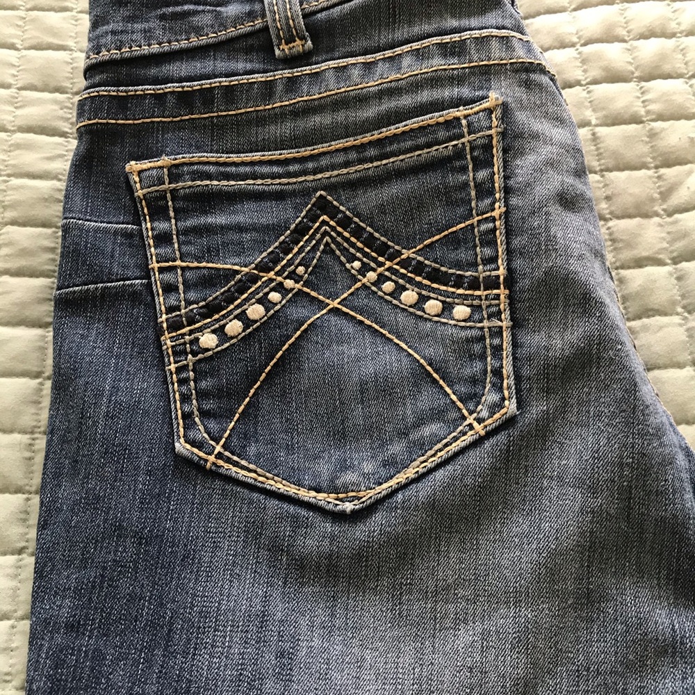 Ariat boot cut blue jeans